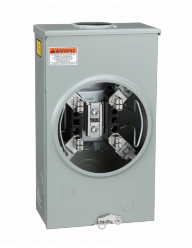 SQUARE-D BASE CONTADOR DE 200A MONOFASICA