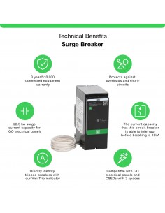 SQUARE-D SUPRESOR DE PICOS T2 TIPO QO 120/240V 2