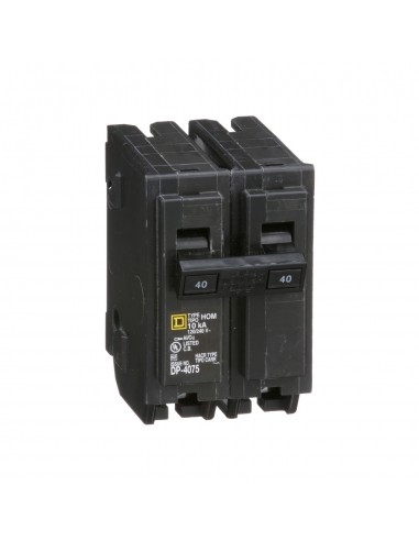 SQUARE-D BREAKER HOM 2P, 40A, 120/240V