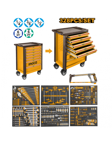 SET CAJA DE HERRAMIENTAS INDUSTRIAL DE 328...