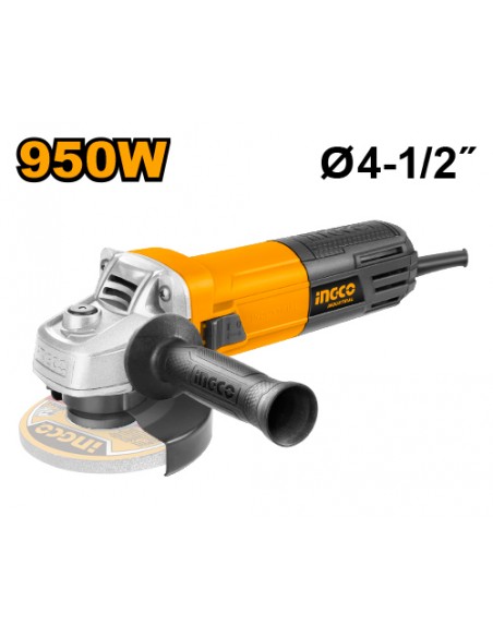 PULIDORA ANGULAR 4 1/2 950W INGCO UAG8508