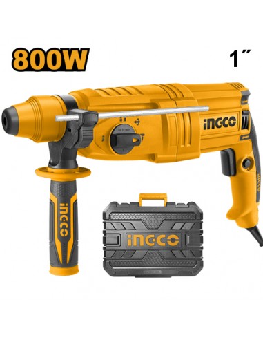 TALADRO ROTOMARTILLO SDS PLUS 1" 800W INGCO URGH9028
