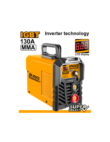 SOLDADORA INVERTER 130A 110V/240V 60Hz INGCO ING-UMMA1301
