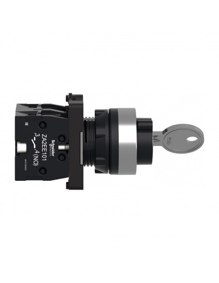 SELECTOR CON LLAVE 455, 2 POSICIONES FIJO 2NO XA2EG43