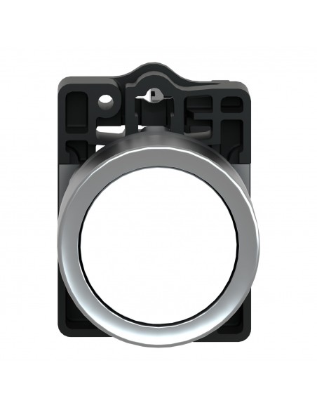 BOTON PULSADOR REDONDO BLANCO 22MM RETORNO POR RESORTE 1NO XA2EA11