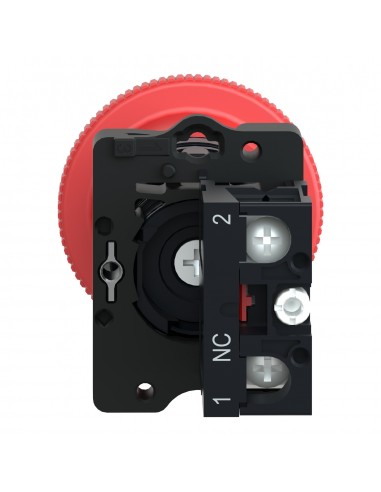 PULSADOR PARADA DE EMERGENCIA ROJO 1NC XA2ES542
