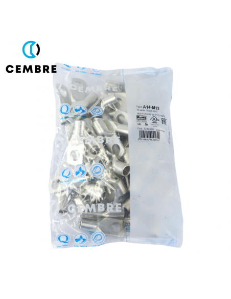 TERMINAL DE PRESIÓN PARA CABLE 1/0-2/0 CEMBRE