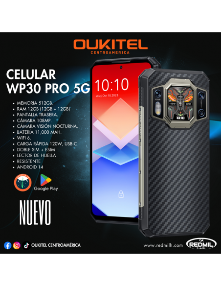 Oukitel Celular WP30 PRO 5G
