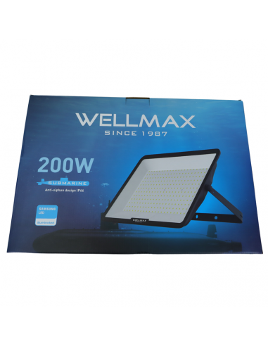 WELLMAX REFLECTOR SUBMARINE LED 200WATTS