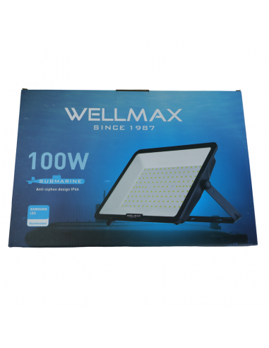 WELLMAX REFLECTOR SUBMARINE LED 100WATTS