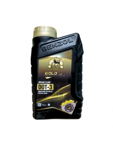 BENZOL LIQUIDO DE FRENOS DOT-3 | CAJA 12/1L LITRO