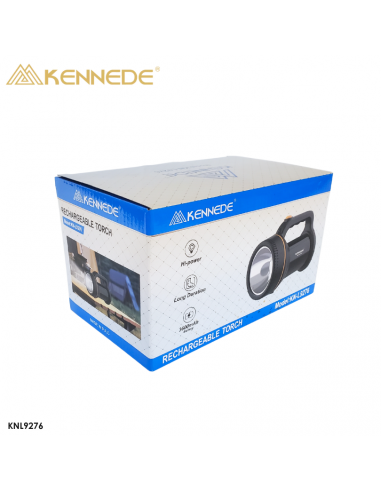 FOCO DE MANO LED 3600MAH 7W RECARGABLE