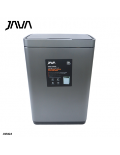 BASURERO AUTOMATICO 50L, ACERO INOX, CIERRE SUAVE 2