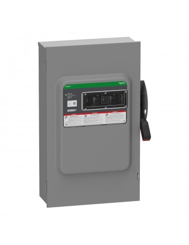 SQUARE D INTERRUPTOR SEGURIDAD USO PESADO 200A 3 POLO 600V NEMA 3R