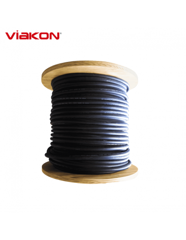 Cable Electrico Cobre THHN 4 AWG Negro 500FT