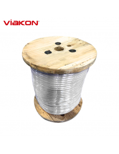 Cable Electrico Cobre THHN 2 AWG Blanco 500FT
