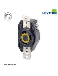 LEVITON TOMACORRIENTE MEDIA VUELTA DE SEGURIDAD 30A...