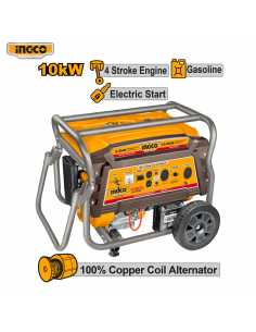 INGCO GENERADOR ELÉCTRICO A GASOLINA 10KW ARRANQUE ELÉCTRICO