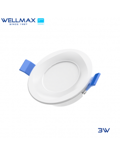 WELLMAX SPOT LED EMPOTRADO 3WATTS