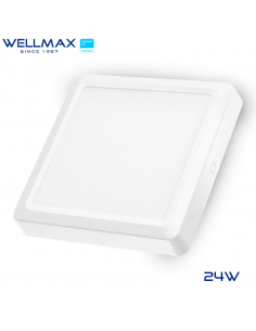 WELLMAX SPOT LED SUPERFICIAL 24WATTS CUADRADO