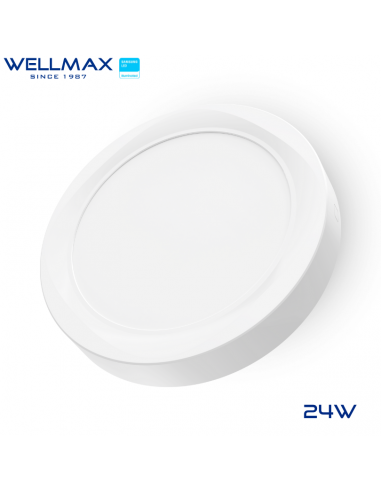 WELLMAX SPOT LED SUPERFICIAL 24WATTS