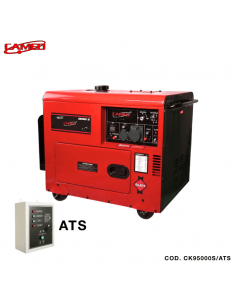 GENERADOR DIESEL CAMEO CK9500S 7000W SILENCIOSO CON ATS