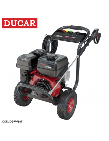 HIDROLAVADORA A GASOLINA 3800PSI MOTOR 270CC DUCAR DGPW38T