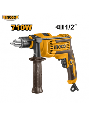 TALADRO PERCUTOR 710W 1/2" INGCO UID7118
