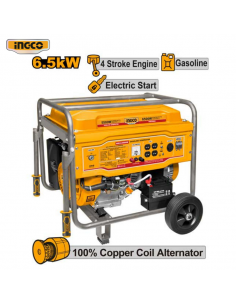 GENERADOR DE GASOLINA 6.5 KW ARRANQUE ELECTRICO INGCO