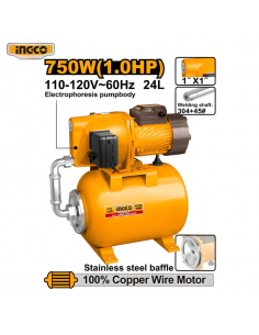 BOMBA DE AGUA JET 24L 1.0 HP INGCO