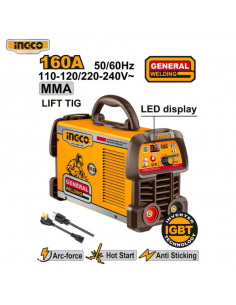 SOLDADORA INVERTER 160A INGCO
