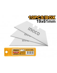 SET DE 10 CUCHILLAS DE REPUESTO TRAPEZOIDALES INGCO