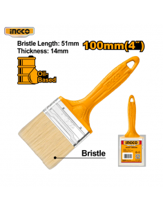 BROCHA PARA ESMALTE MANGO PLASTICO 4" INGCO