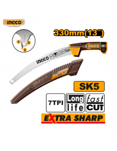 SERRUCHO DE PODA CURVO 13" INGCO