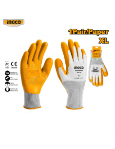 GUANTES DE LATEX TALLA XL INGCO