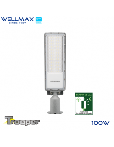 WELLMAX SAMSUNG TROOPER LED LÁMPARA DE CALLE 100W