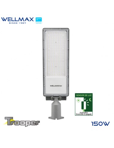 WELLMAX SAMSUNG TROOPER LED LÁMPARA DE CALLE 150W