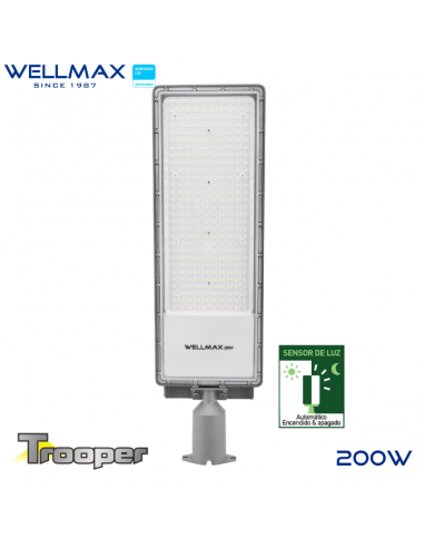 WELLMAX SAMSUNG TROOPER LED LÁMPARA DE CALLE 200W