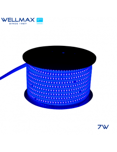 WELLMAX SAMSUNG CINTA LED AZUL 7W ROLLO 100M