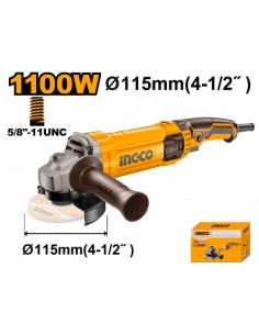 INGCO PULIDORA ANGULAR 4 1/2" 1100W