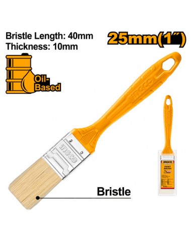 INGCO BROCHA PARA ESMALTE MANGO PLASTICO "