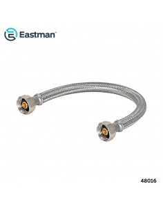 EASTMAN TUBO DE ABASTO 1/2 STEEL 16"