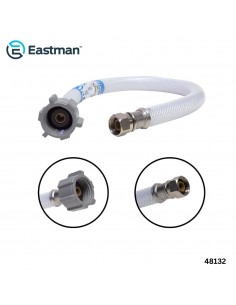 EASTMAN TUBO DE ABASTO PVC REFORZADO 1/2 X 3/8 X 20 PULGADAS