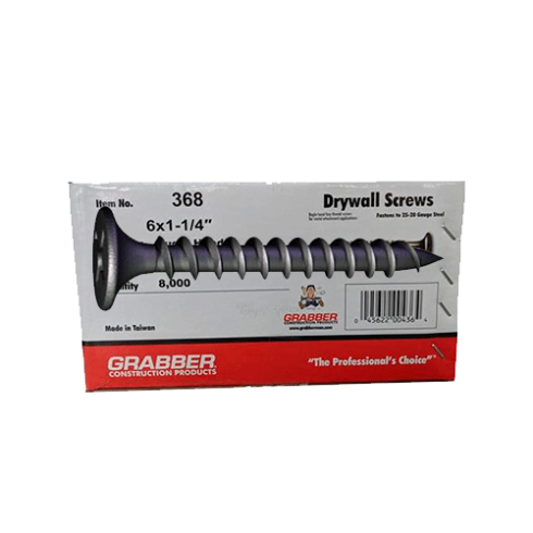 TORNILLO 1 1/4 x 6 PULGADAS PUNTA FINA PARA...